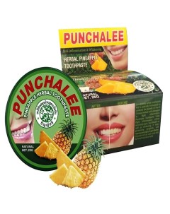 Зубная паста растительная с ананасом Punchalee