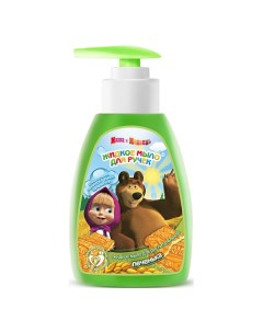 Жидкое мыло для рук питательное Печенька Маша и медведь