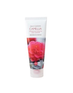 Пенка для лица очищающая камелия Daily Garden Camellia Moisture Cleansing Foam from Tongyeong Holika holika