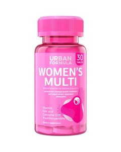 Биологически активная добавка к пище Витаминно минеральный комплекс для женщин от А до Zn Urban formula