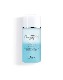 Двухфазное средство для мгновенного снятия макияжа с глаз с экстрактом чистой лилии Duo Express Dema Dior