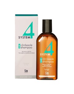 Шампунь 1 для нормальной и жирной кожи 1 Climbazole Shampoo Normal to oily hair System4