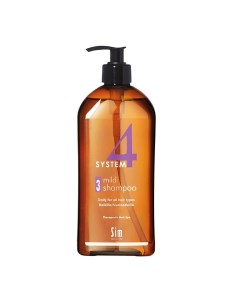 Шампунь 3 для всех типов волос Mild Climbazole Shampoo System 4 System4