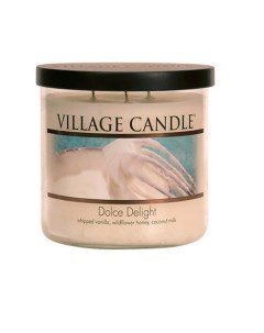 Ароматическая свеча Dolce Delight стакан маленькая Village candle