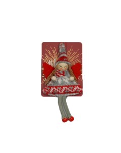 Декоративная ёлочная игрушка Fairy Red Twinkle
