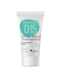 Зубная паста D15 Extra Fresh Toothpaste #dentaglanz