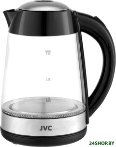 Электрический чайник JK KE1705 черный серебристый Jvc