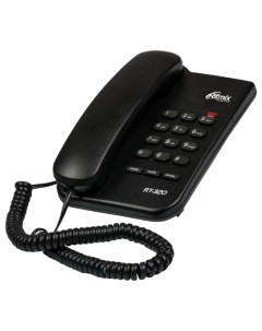 Проводной телефон RT 320 черный Ritmix
