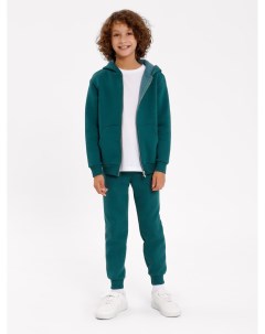 Комплект для мальчиков джемпер брюки в пыльно зеленом оттенке Mark formelle