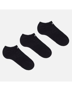 Комплект носков 3 Pack Everyday Cushioned No Show цвет чёрный размер 42 46 EU Nike