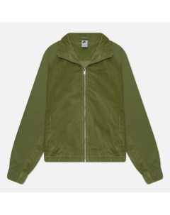 Женская куртка ветровка Air Corduroy Fleece Full Zip цвет зелёный размер XS Nike