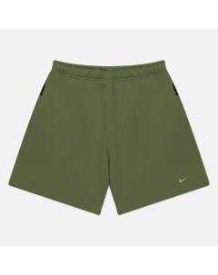 Мужские шорты Solo Swoosh Fleece цвет зелёный размер L Nike