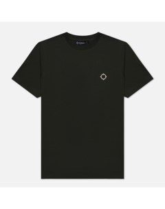 Мужская футболка Oversized Back Logo Print цвет оливковый размер XXL Ma.strum