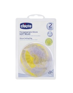 Прорезыватель Soft Relax силикон 2шт долька лимона виноград 2мес Chicco