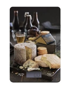 Весы кухонные SA 6075CW сыр и вино Сакура