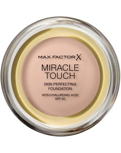 Тональная основа для лица Miracle Touch с гиалуроновой кислотой SPF 30 Max factor