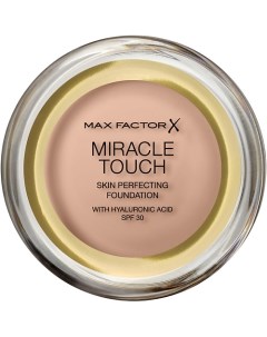 Тональная основа для лица Miracle Touch с гиалуроновой кислотой SPF 30 Max factor