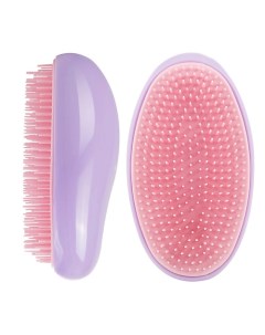 Компактная расческа для волос фиолетовая Лэтуаль