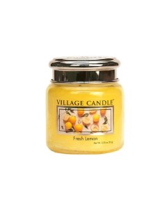 Ароматическая свеча Fresh Lemon маленькая Village candle