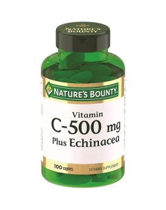 Витамин С 500 мг плюс эхинацея Nature's bounty