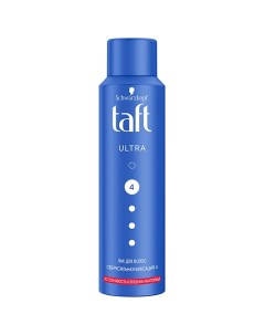 Лак для волос Ultra Укрепление и Устойчивость к внешним факторам Taft