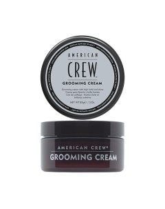 Крем для укладки волос и усов сильная фиксация и высокий уровень блеска Grooming Cream American crew