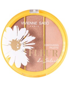 Палетка для лица Fleur du Soleil Vivienne sabo