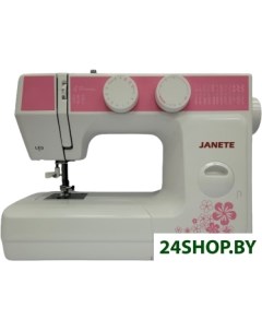 Электромеханическая швейная машина 989 розовая Janete