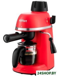 Кофеварка капельная КТ 760 1 красный черный Kitfort
