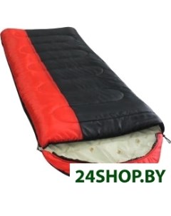 Спальный мешок Аляска Camping Plus 15 левая молния черный красный Balmax