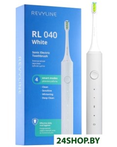 Электрическая зубная щетка RL 040 белый Revyline