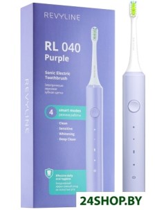 Электрическая зубная щетка RL 040 фиолетовый Revyline