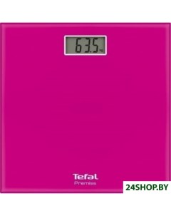 Весы напольные электронные PP1403V0 розовый Tefal