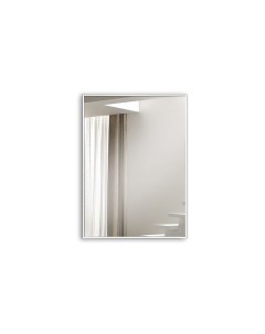 Зеркало бытовое в раме 900 700мм белый узкий 00425670 М 430 Алмаз-люкс