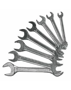 Набор ключей рожковых 6 х 22 мм 8 шт хромированные 152755 Sparta