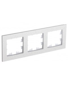 ATLASDESIGN NATURE мрамор крем роял Рамка 3-местн. ATN343103 Schneider electric