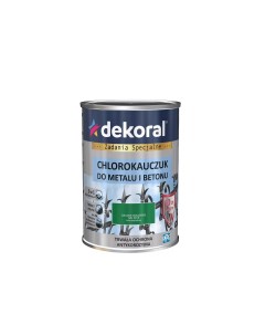 Эмаль хлоркаучуковая Стронг зеленый канадийский 0,9л Dekoral