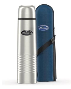 Термос с узкой горловиной, в чехле, 1,2л., арт.NB-1200 B Биосталь