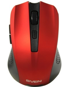 Мышь RX 350W Red Sven
