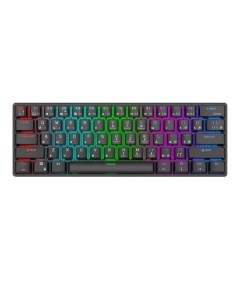 Клавиатура Royal Kludge RK61 Black (USB/2.4 GHz/Bluetooth, RGB, Hot Swap, Red switch) Royal kludge