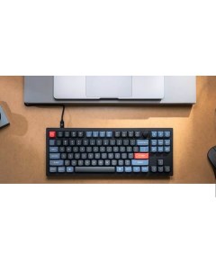 Проводная клавиатура V3 Carbon Black RGB Hot Swap K pro Brown Switch V3 B3 RU Keychron