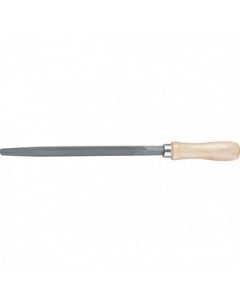 Напильник 300 мм трехгранный деревянная ручка 16032 Сибртех