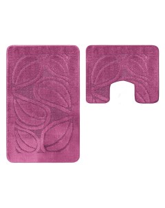Набор ковриков для ванной комнаты FLORA 60X100 50X60 2591 VIOLET Maximus