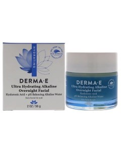 Маска для лица ночная увлажняющая щелочная Ultra Hydrating Alkaline Overnight Facial Derma-e
