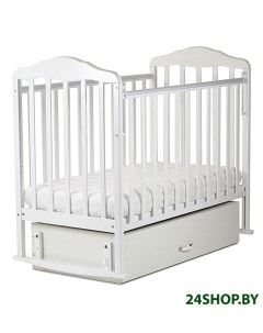 Детская кроватка Берёзка New белый 126001 Skv company