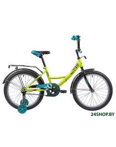 Детский велосипед Vector 20 2022 зеленый Novatrack