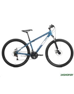 Велосипед Altair AL 27 5 D р 15 2022 темно синий серебристый Altair (велосипеды)