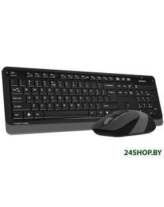 Клавиатура мышь Fstyler FG1010 Grey A4tech