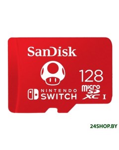 Карта памяти For Nintendo Switch microSDXC SDSQXAO 128G GNCZN 128GB Sandisk