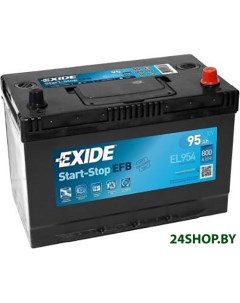 Автомобильный аккумулятор Start Stop EFB EL954 95 А ч Exide